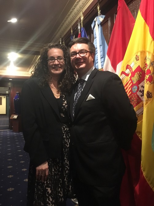 Dana and husband Preston