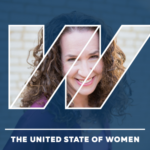 Dana in the United State of Women 'W' logo